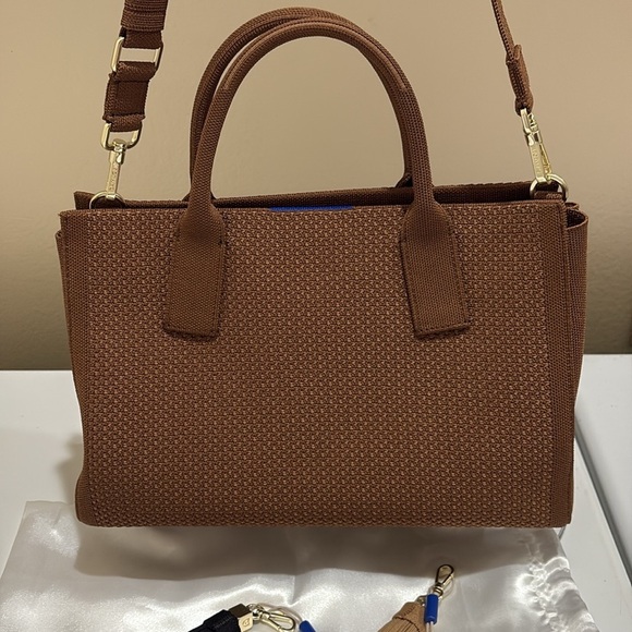 ⭐️Rothy’s Brown Crossbody/Satchel Bag—GORGEOUS!! Two Tassles—New With Tags! - Picture 6 of 15